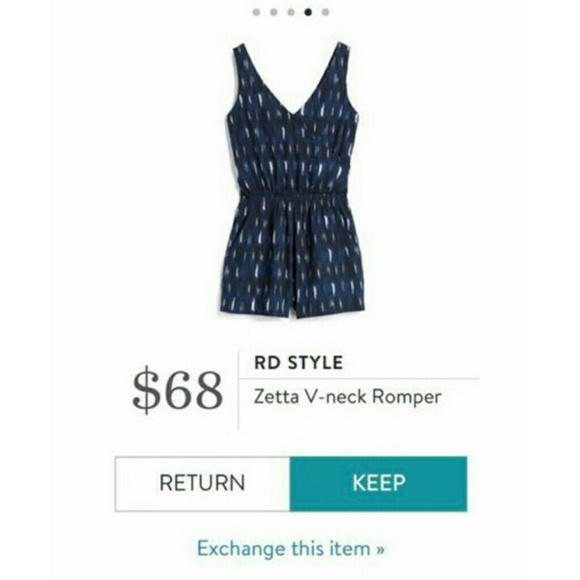 RD Style Dresses & Skirts - RD Style Zetta Romper- Stitch Fix